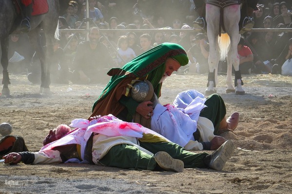 مراسم تعزیه و مقتل‌خوانی در خمینی‌شهر اصفهان