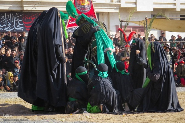 مراسم تعزیه و مقتل‌خوانی در خمینی‌شهر اصفهان