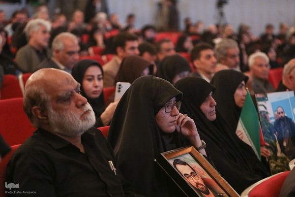 آیین یادبود شهدای حمله رژیم صهیونیستی