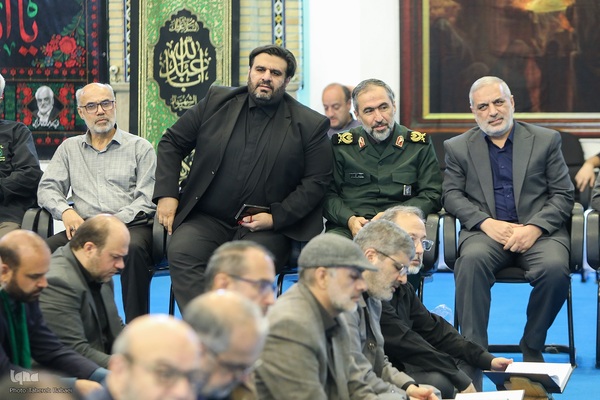 مراسم بزرگداشت سپهبد شهید حسین سلامی و دیگر شهدای قرآنی جنگ دوازده‌روزه