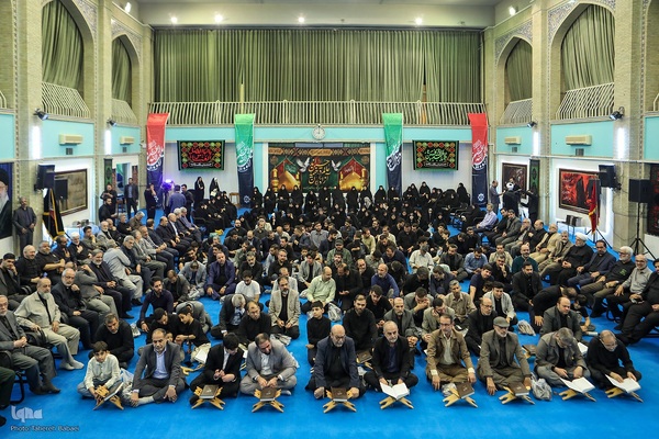 مراسم بزرگداشت سپهبد شهید حسین سلامی و دیگر شهدای قرآنی جنگ دوازده‌روزه