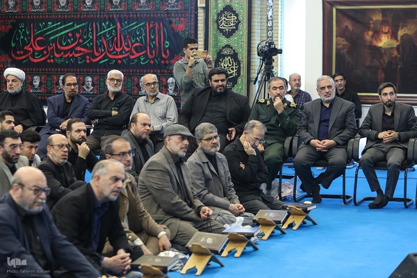 مراسم بزرگداشت سپهبد شهید حسین سلامی و دیگر شهدای قرآنی جنگ دوازده‌روزه