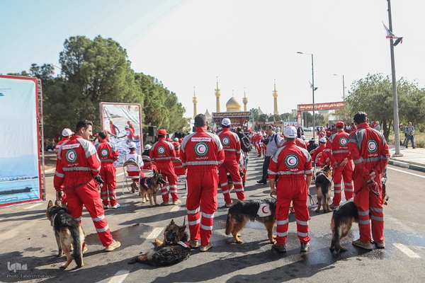رزمایش اربعین حسینی هلال احمر