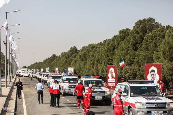 رزمایش اربعین حسینی هلال احمر