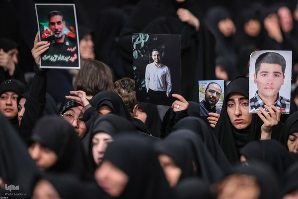 مراسم بزرگداشت شهدای جنگ تحمیلی اخیر با حضور رهبر انقلاب