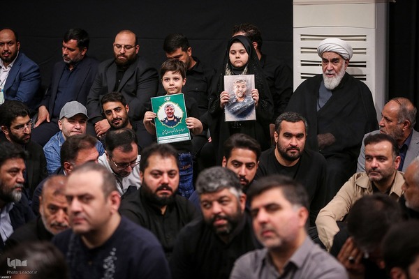 مراسم بزرگداشت شهدای جنگ تحمیلی اخیر با حضور رهبر انقلاب