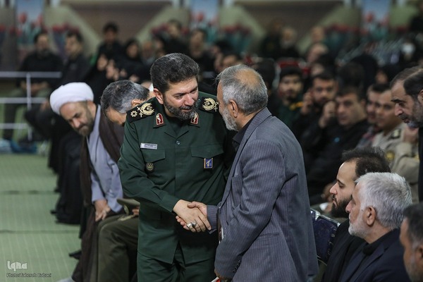 مراسم باشکوه اربعین شهدای اقتدار جنگ تحمیلی ۱۲ روزه