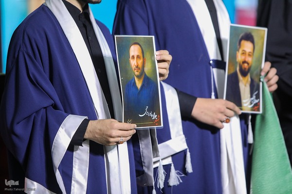 مراسم باشکوه اربعین شهدای اقتدار جنگ تحمیلی ۱۲ روزه