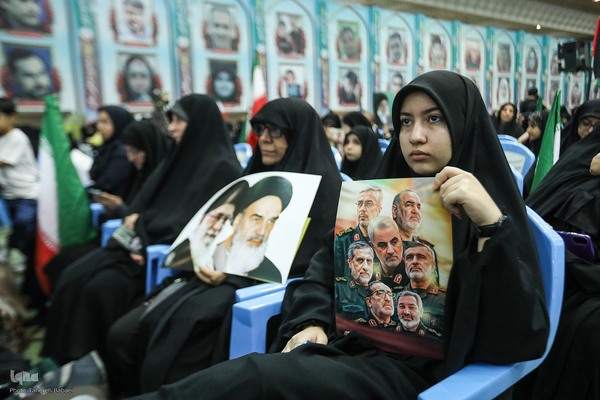 مراسم باشکوه اربعین شهدای اقتدار جنگ تحمیلی ۱۲ روزه