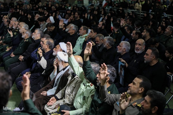 مراسم باشکوه اربعین شهدای اقتدار جنگ تحمیلی ۱۲ روزه