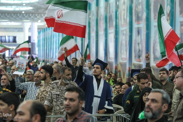 مراسم باشکوه اربعین شهدای اقتدار جنگ تحمیلی ۱۲ روزه