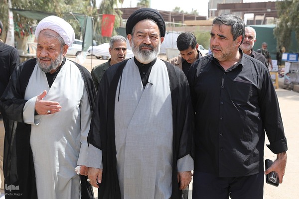 بازدید نماینده ولی‌فقیه از مرز خسروی