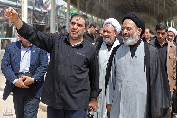 بازدید نماینده ولی‌فقیه از مرز خسروی