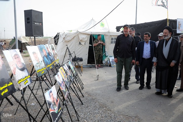 بازدید نماینده ولی‌فقیه از مرز خسروی