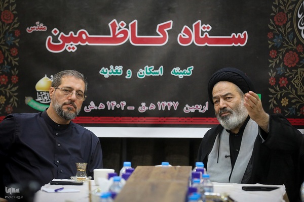 بازدید میدانی مسئولان حج و زیارت از خدمات به زائران در شهر مقدس کاظمین