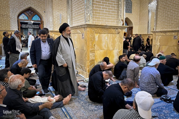 بازدید میدانی مسئولان حج و زیارت از خدمات به زائران در شهر مقدس کاظمین