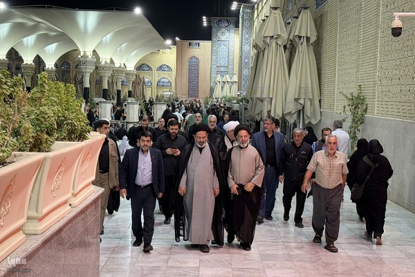 بازدید میدانی مسئولان حج و زیارت از خدمات به زائران در شهر مقدس کاظمین