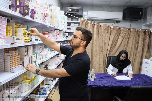 خدمت‌رسانی درمانی به زائران در مرز چذابه