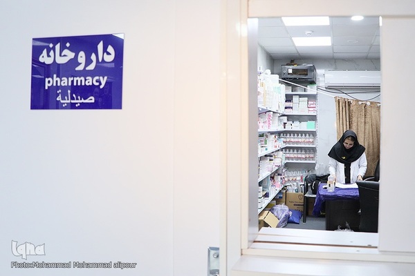 خدمت‌رسانی درمانی به زائران در مرز چذابه