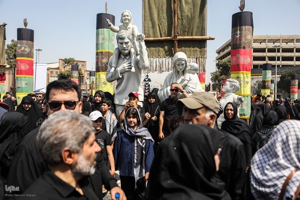 مراسم آیینی جاماندگان اربعین حسینی۲