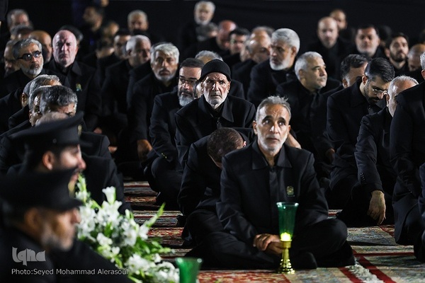 مراسم خطبه‌خوانی شب شهادت امام رضا(ع) در حرم رضوی