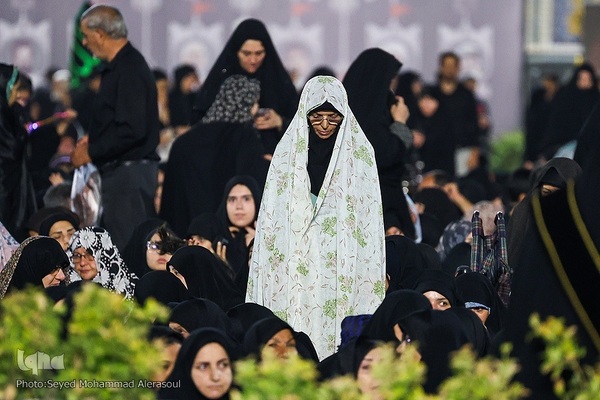 مراسم خطبه‌خوانی شب شهادت امام رضا(ع) در حرم رضوی