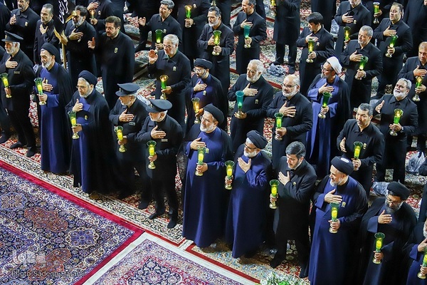 مراسم شب شام غریبان امام رضا(ع)