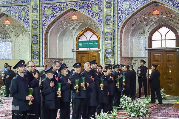 مراسم شب شام غریبان امام رضا(ع)