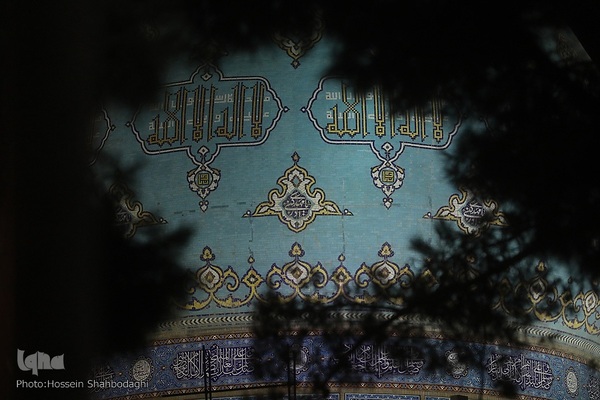 عزاداری شب شهادت امام حسن عسکری در مسجد مقدس جمکران