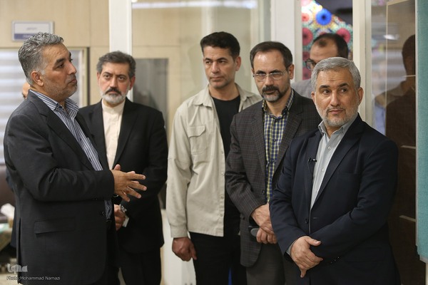 بازدید معاون راهبردی و امور مجلس ریاست جمهوری از خبرگزاری ایکنا