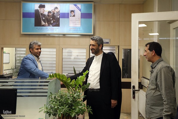 بازدید سید محمدمهدی طباطبایی، معاون ارتباطات و اطلاع‌رسانی دفتر رئیس‌جمهور از ایکنا