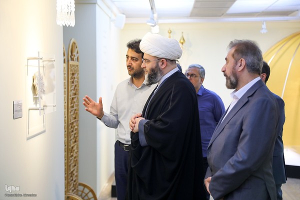 افتتاح نمایشگاه «آئینه‌های نعت»