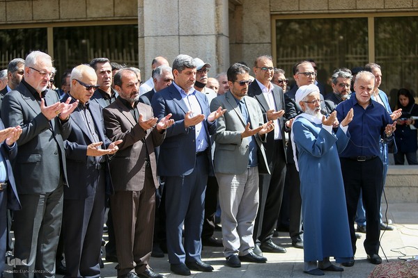 وداع با پیکر سیروس پرهام