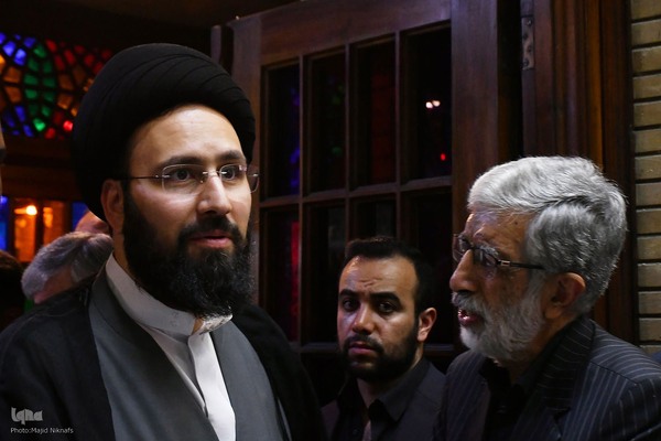 مراسم ختم مادر غلامعلی حدادعادل