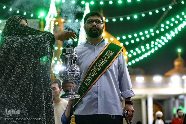 شب میلاد امام حسن عسکری(ع) در حرم کریمه اهل بیت(س)