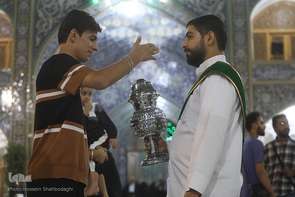 شب میلاد امام حسن عسکری(ع) در حرم کریمه اهل بیت(س)