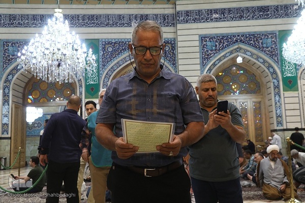 شب میلاد امام حسن عسکری(ع) در حرم کریمه اهل بیت(س)