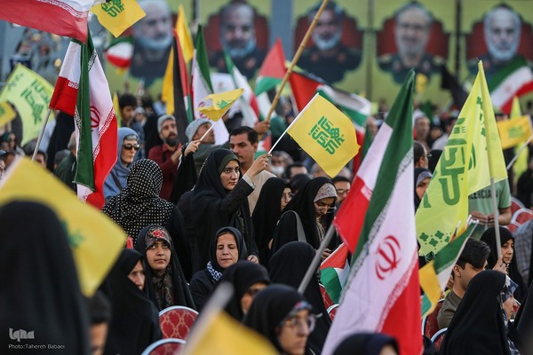 مراسم نخستین سالگرد شهادت سید حسن نصرالله و سید هاشم صفی الدین