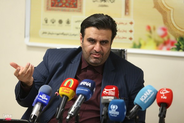 حمید مجیدی مهر، رئیس مرکز امور قرآنی سازمان اوقاف و امور خیریه در نشست خبری چهل و هشتمین دوره مسابقات سراسری قرآن کریم جمهوری اسلامی ایران