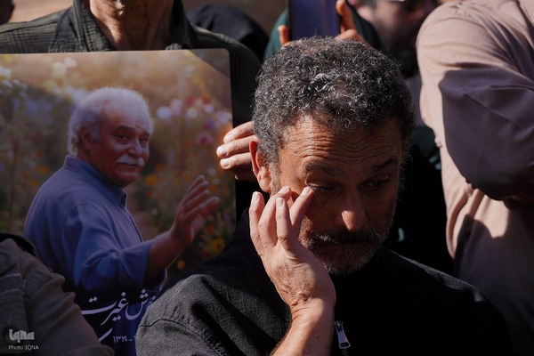 مراسم تشیع زنده یاد محمد کاسبی