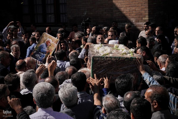 مراسم تشیع زنده یاد محمد کاسبی