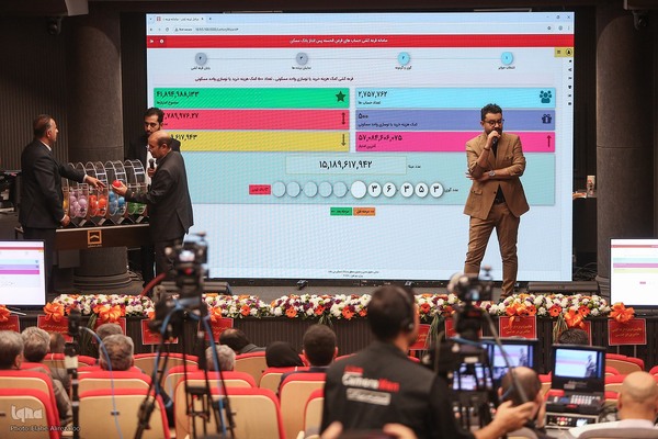 چهل و پنجمین مرحله قرعه‌کشی جوایز حساب‌های قرض‌الحسنه پس انداز بانک مسکن