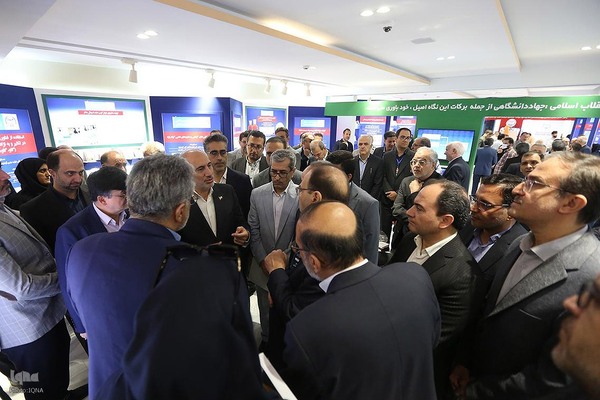 افتتاحیه نمایشگاه «گزیده‌ای از دستاوردهای علمی و فناورانه جهاددانشگاهی»