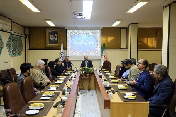 بازدید غلامرضا امیرخانی رییس سازمان اسناد و کتابخانه ملی از ایکنا