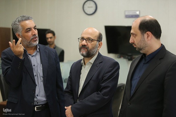 بازدید غلامرضا امیرخانی رییس سازمان اسناد و کتابخانه ملی از ایکنا