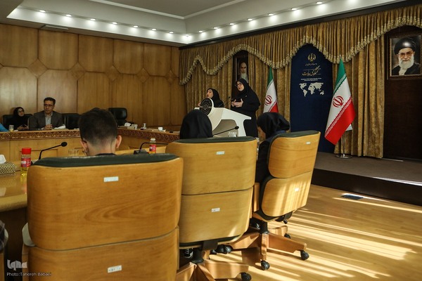 نشست خبری فاطمه مهاجرانی، سخنگوی دولت