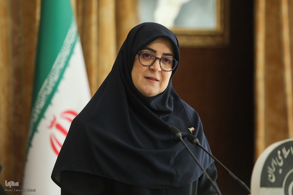 نشست خبری فاطمه مهاجرانی، سخنگوی دولت