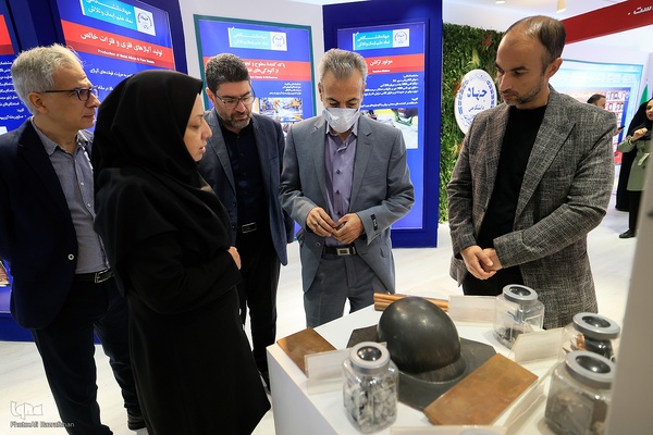 روز آخر نمایشگاه گزیده‌ای از دستاوردهای جهاددانشگاهی