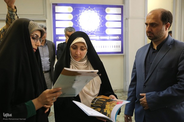 بازدید معاون امور زنان و خانواده ریاست جمهور از خبرگزاری ایکنا