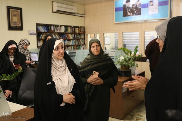 بازدید معاون امور زنان و خانواده ریاست جمهور از خبرگزاری ایکنا